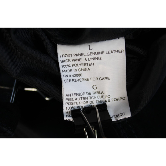 Route 66 Leather Vest Women Large Black Suede Biker Western Wear Front Pockets - Picture 14 of 15